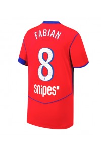 Paris Saint-Germain Fabian Ruiz #8 Voetbaltruitje 3e tenue 2025-26 Korte Mouw